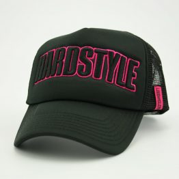 hardstyle trucker pet roze zijkant