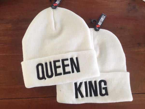 King Queen beanie mutsen