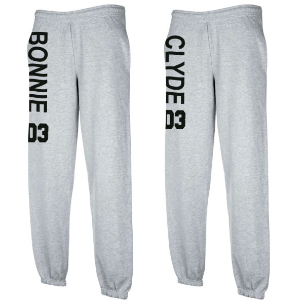 Bonnie Clyde joggingbroek Grijs