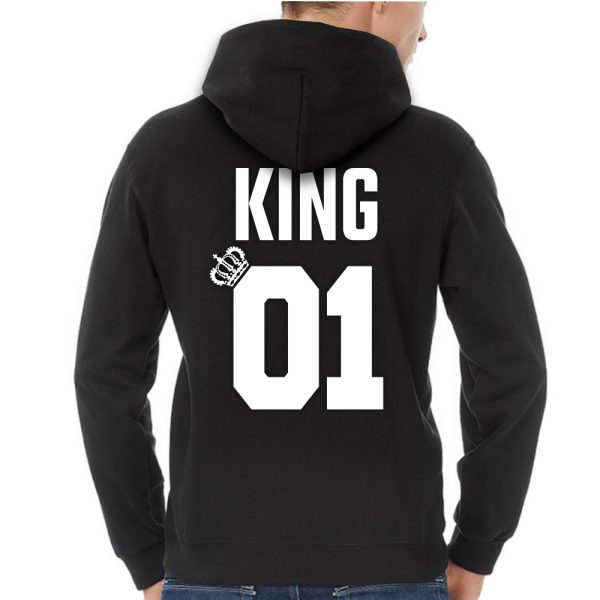 King 01 Queen 01 hoodie