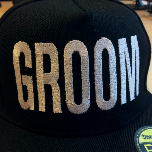 Groom Cap Zoom