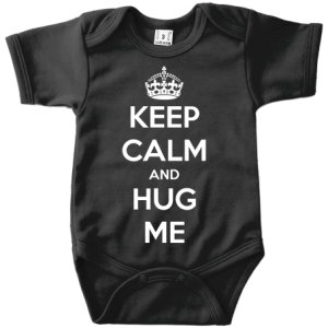 Keep Calm And Hug Me romper