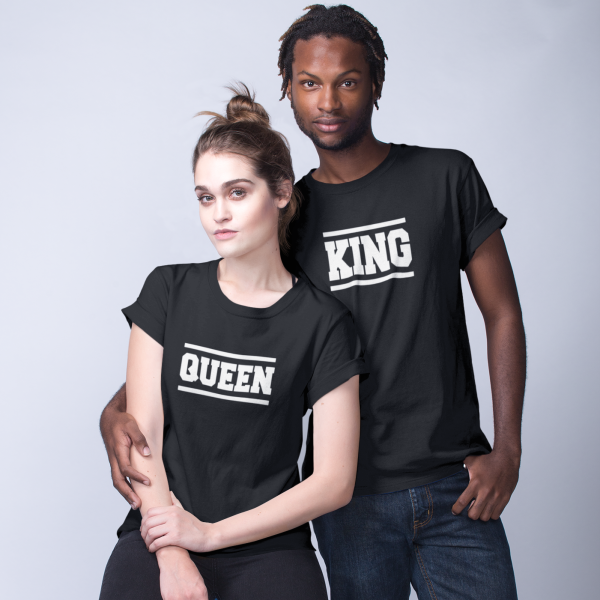 King Queen shirts Stripes