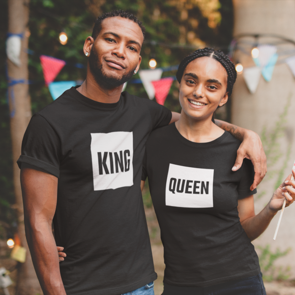 King Queen shirts blok