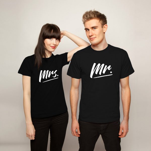 Mr Mrs shirt sfeerfoto