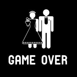 Game Over Vrijgezellenshirt