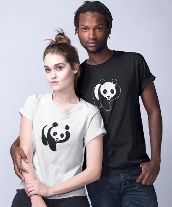 Panda T Shirt Scratch