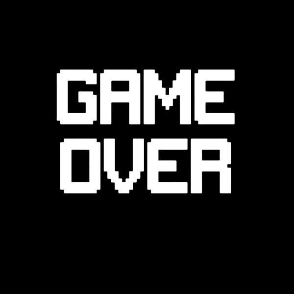 Game over shirt opdruk