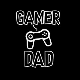 Gamer Dad shirt opdruk