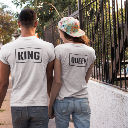 King Queen Shirts Box Back 2