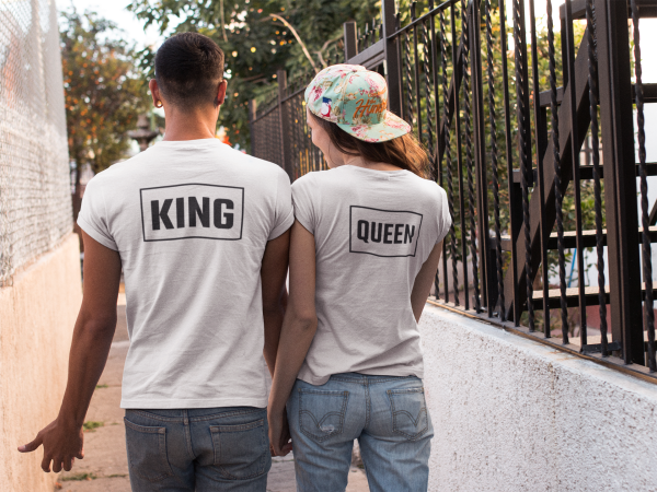 King Queen Shirts Box Back 2