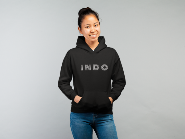 Indo Hoodie Monoton