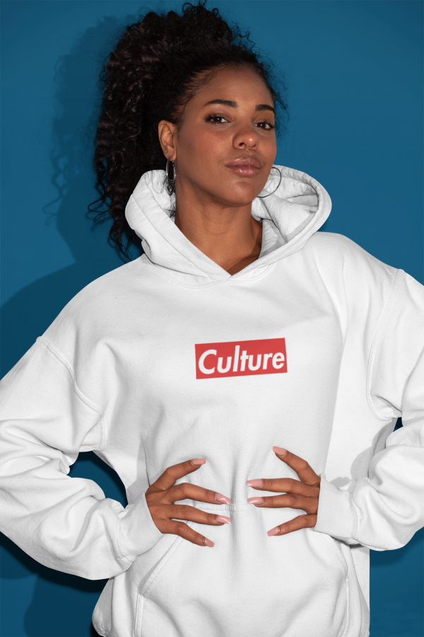 Supreme Culture Hoodie wit