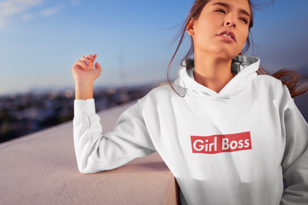 Girl Boss Hoodie Supreme wit