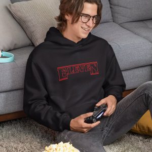 Stranger Things Hoodie Eleven Red 1