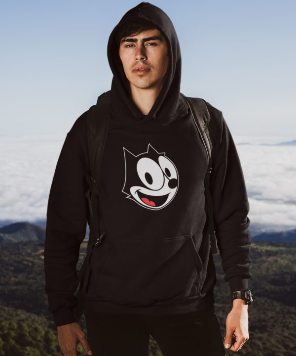 Felix the Cat Hoodie Face