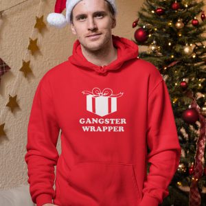 Kerst Hoodie Gangster wrapper