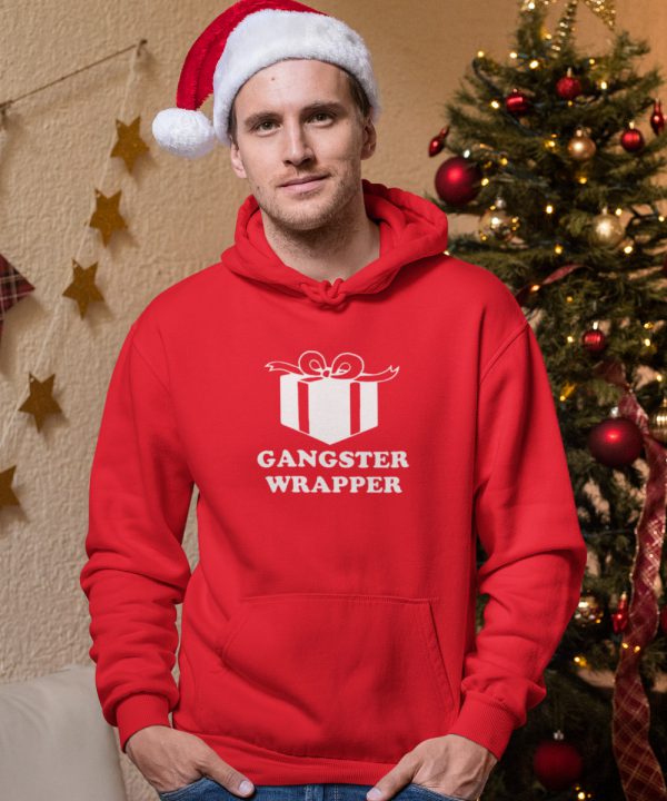 Kerst Hoodie Gangster wrapper