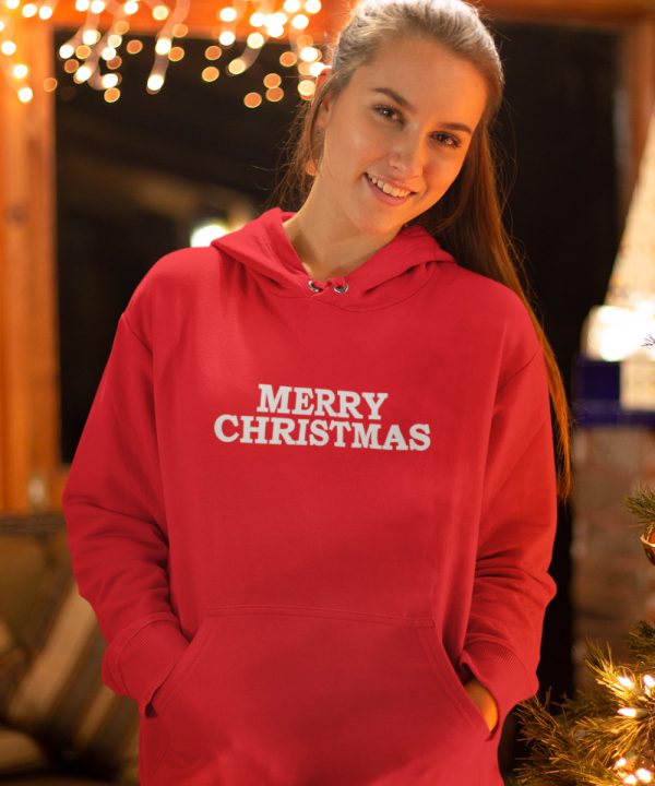 Kerst Hoodie Merry Christmas