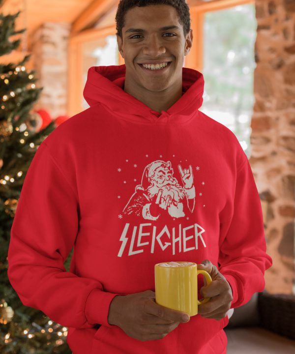 Kerst Hoodie Sleigher