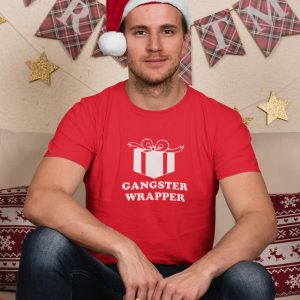 Kerst T-shirt Gangster wrapper