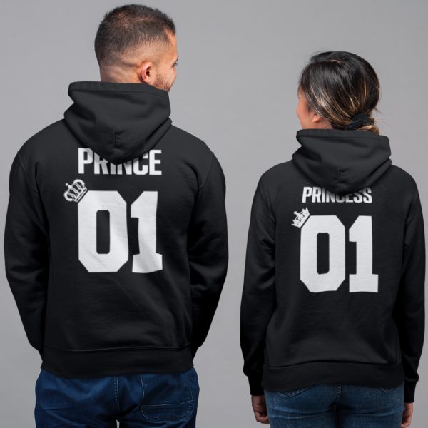 Prince 01 Princess 01 Hoodies