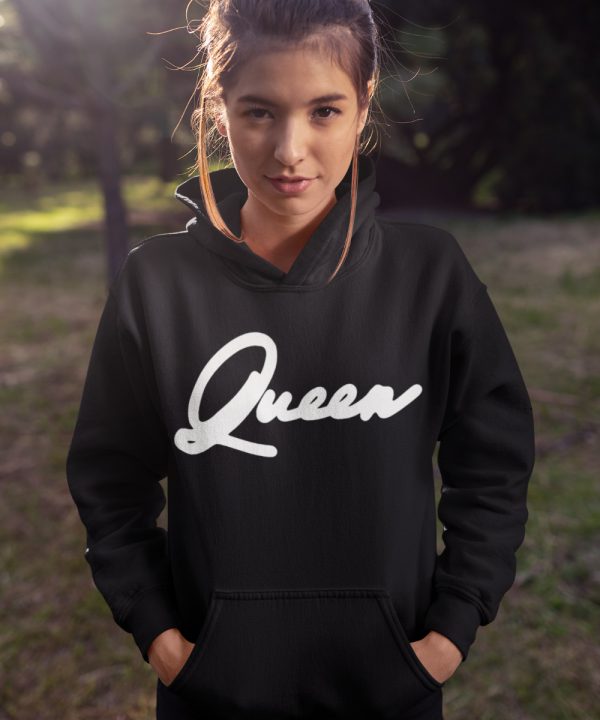 Queen Hoodie Premium Black