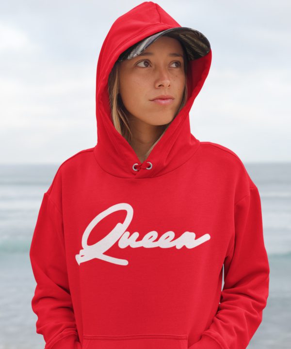 Queen Hoodie Premium Red