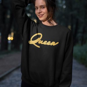 Queen Trui Premium Black Gold