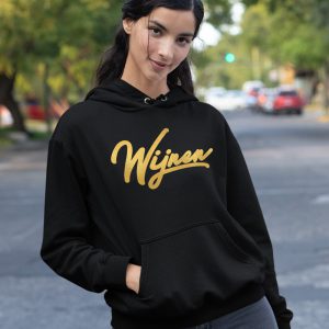 wijnen Hoodie Black Gold