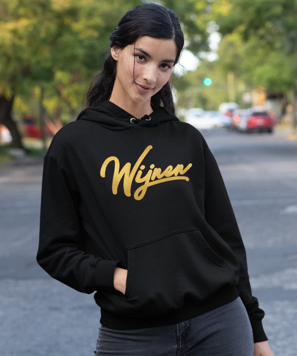 wijnen Hoodie Black Gold