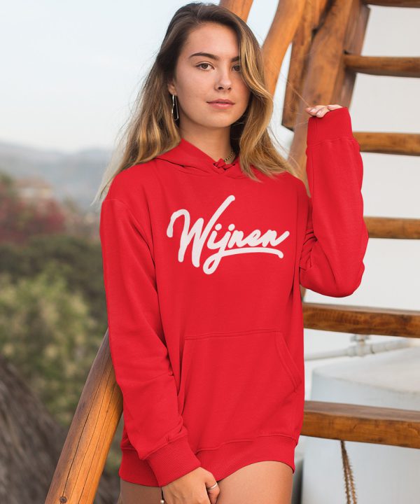 wijnen Hoodie Red