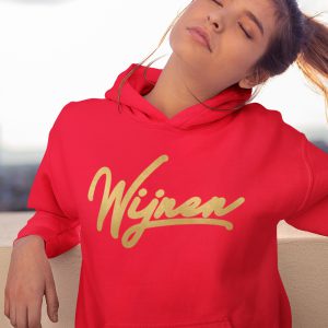 wijnen Hoodie Red Gold