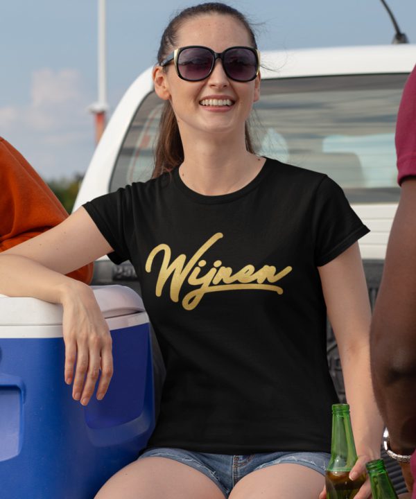 wijnen T-Shirt Black Gold