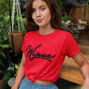 wijnen T-Shirt Red Black