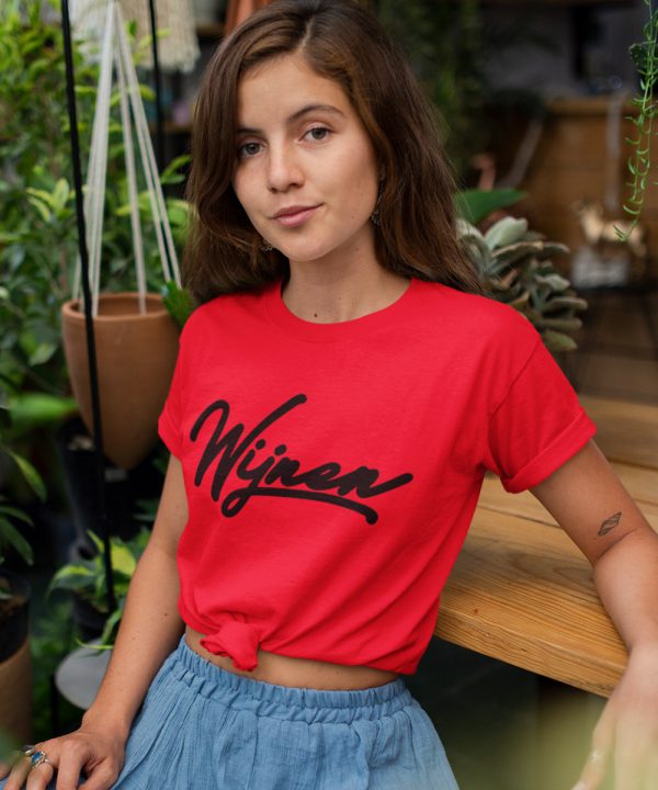 wijnen T-Shirt Red Black