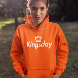 Koningsdag Hoodie Kingsday Crown