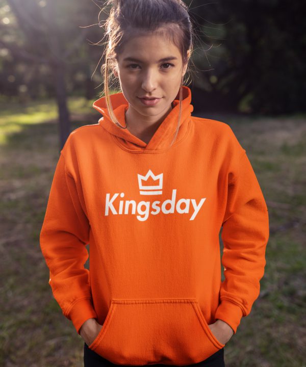 Koningsdag Hoodie Kingsday Crown