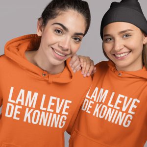 Koningsdag Hoodie Lam Leve