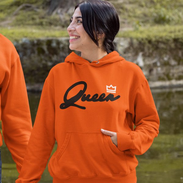 Koningsdag Hoodie Queen Premium