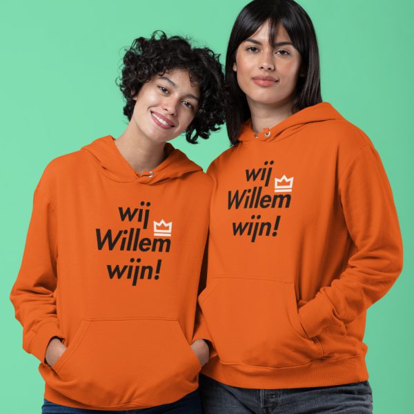 Koningsdag Hoodie wijn Premium