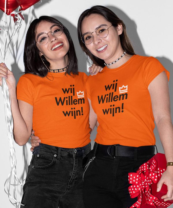 Koningsdag T-shirt wijn Premium