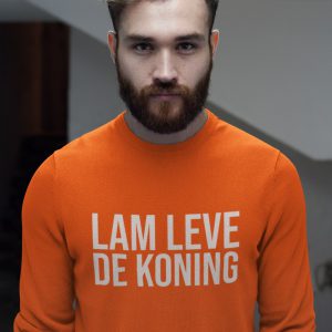Koningsdag Trui Lam Leve