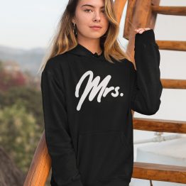 Mr Mrs Hoodie Premium 2