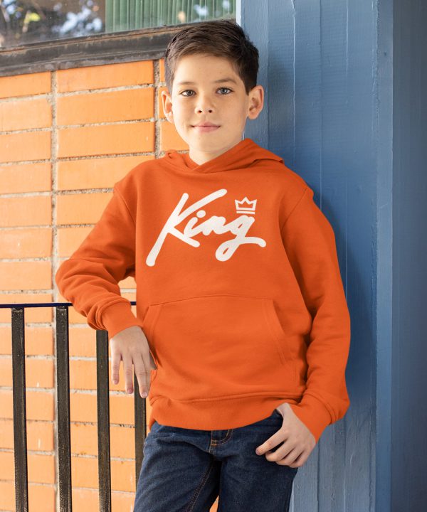 Koningsdag Hoodie Kind King