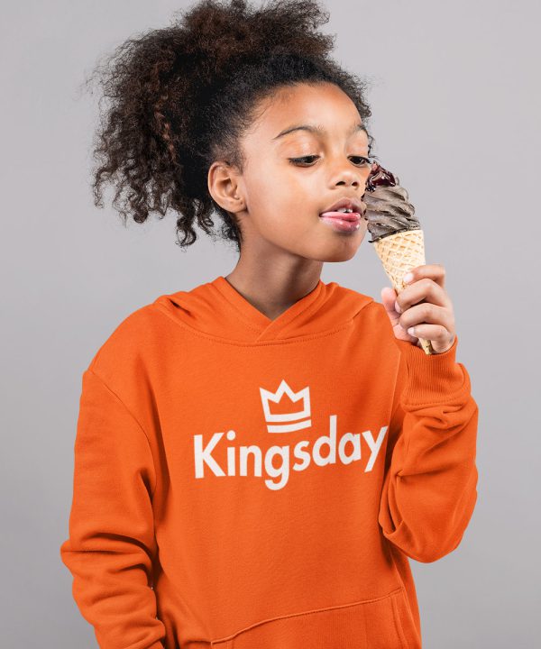 Koningsdag Hoodie Kind Kingsday