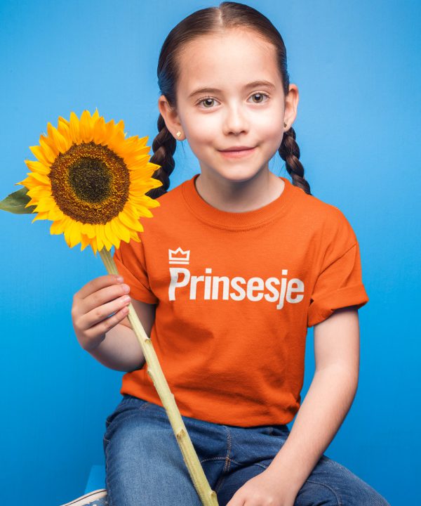 Koningsdag Shirt Kind Prinsesje