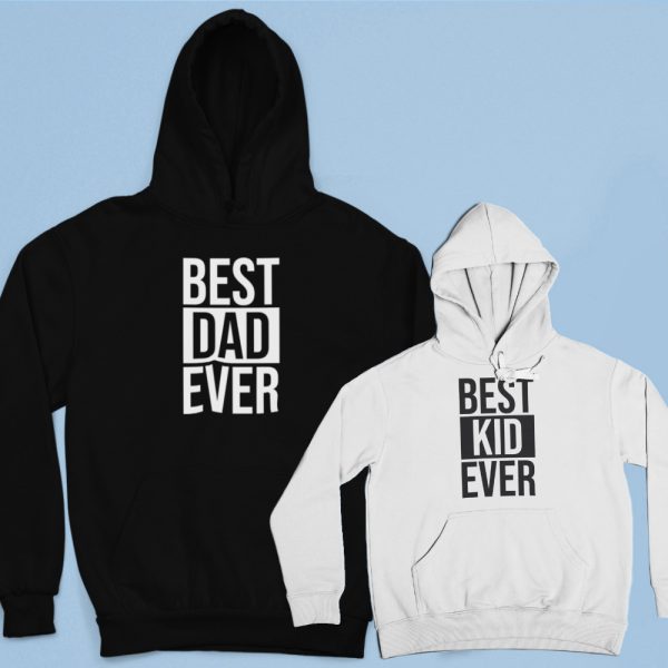 Vader Zoon Hoodie Best Dad Best Kid Ever