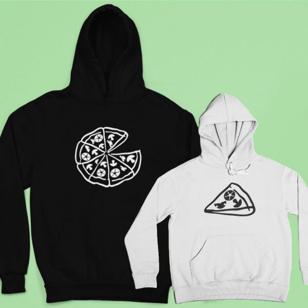 Vader Zoon Hoodie Pizza Pizza Slice