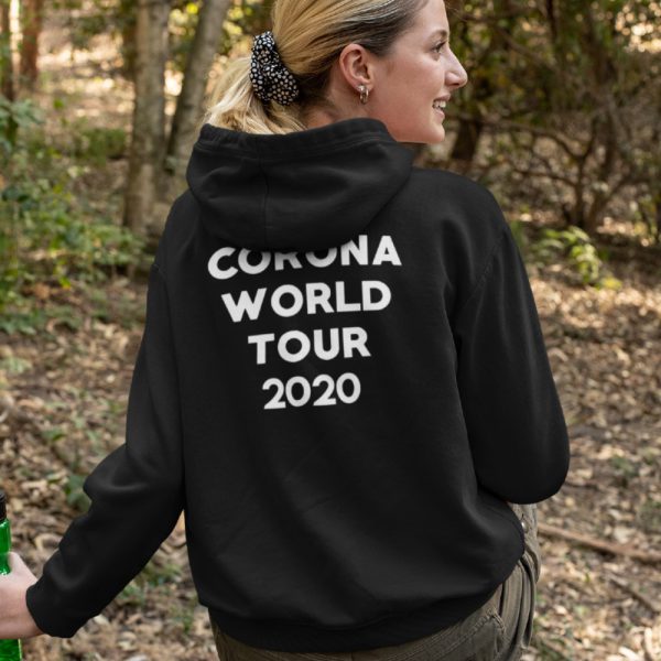 Corona Hoodie World Tour 2020 Back